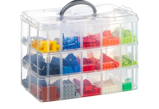 3 Layer 24 Grid Jewelry Organizer Box – Fully Customizable Storage Case