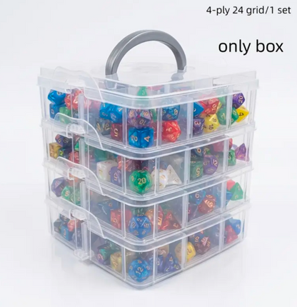 Layer Jewelry Organizer Box – Multi-Section Storage Case for Jewelry, Beads & Accessories