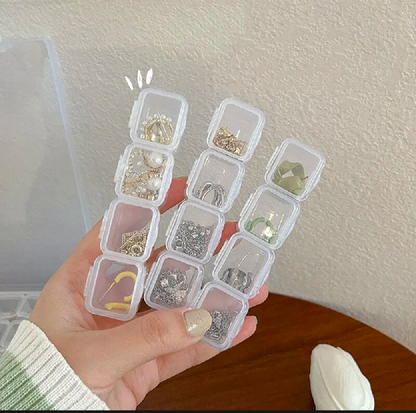 28 Grids Jewelry Organizer Box – Beads & Craft Storage