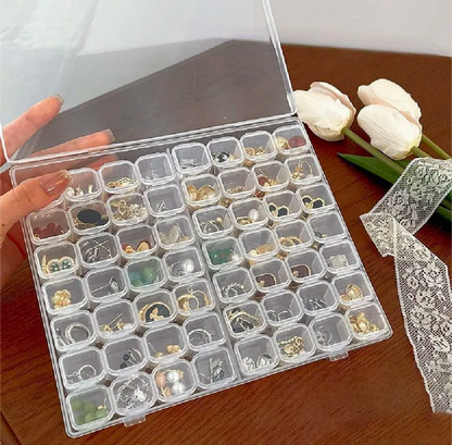 56 Adjustable boxes  Jewelry  Organizer Box – Beads & Craft Storage