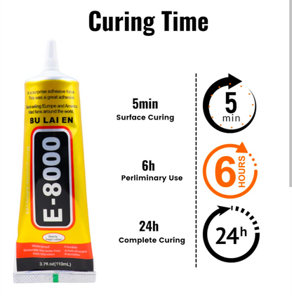 E8000 Adhesive Glue 110ml – Strong Multipurpose Jewelry Making & Craft Glue