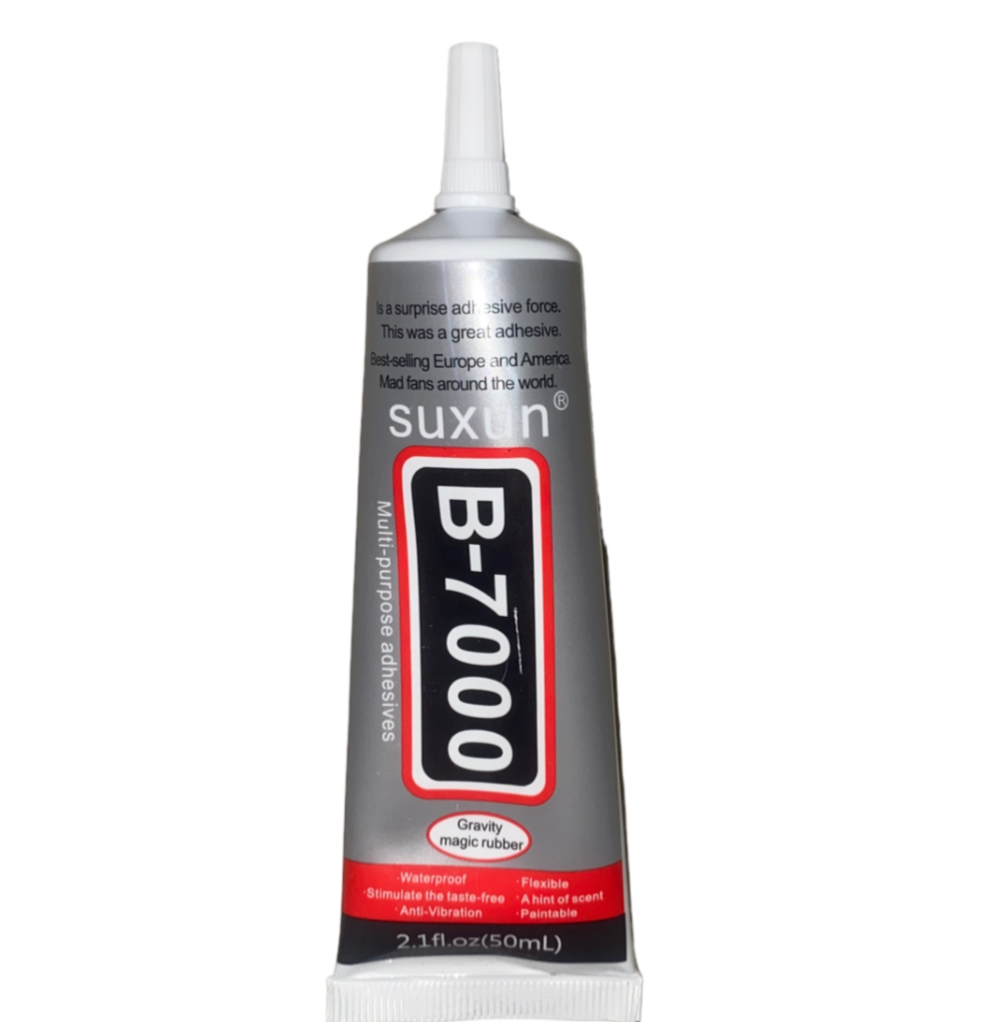 B7000 Glue 50ml – Multipurpose Industrial Adhesive for Jewelry Making, Rhinestones, Crafts, Mobile Repair & DIY Projects