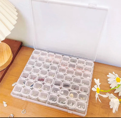 56 Adjustable boxes  Jewelry  Organizer Box – Beads & Craft Storage