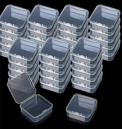 12 PCs Mini Jewelry Storage Box – Small Organizer Boxes for Rings, Beads & Jewelry Accessories