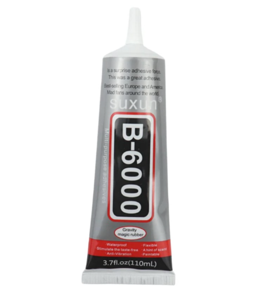 B6000 Glue Jumbo Size 110ml – Clear Multipurpose Adhesive for Jewelry Making, Crafts & DIY
