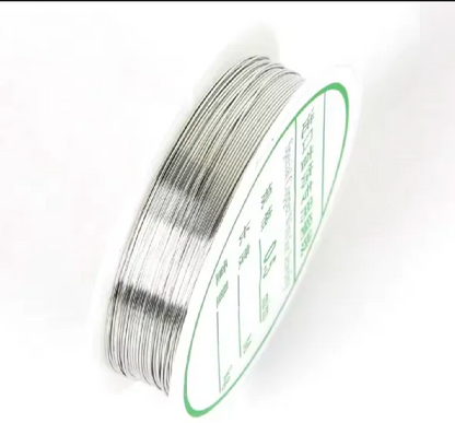Jewelry Making Wire 0.5mm & 0.6mm – Gold & Silver Craft Wire for DIY Jewelry Making