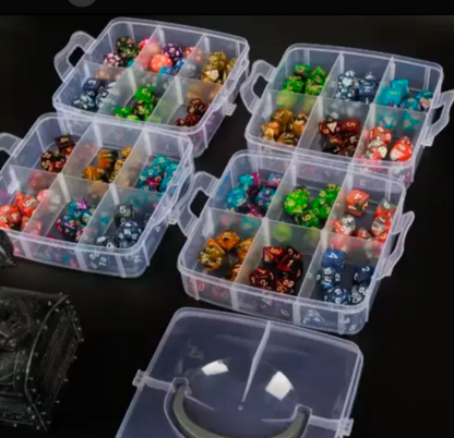 Layer Jewelry Organizer Box – Multi-Section Storage Case for Jewelry, Beads & Accessories