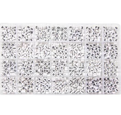 Alphabet Beads A–Z Full Kit Box All letters in One box 🎁