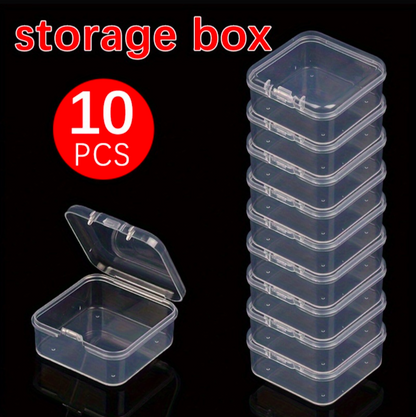 12 PCs Mini Jewelry Storage Box – Small Organizer Boxes for Rings, Beads & Jewelry Accessories