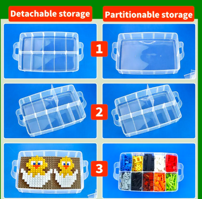 3 Layer 24 Grid Jewelry Organizer Box – Fully Customizable Storage Case