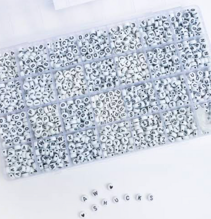 Alphabet Beads A–Z Full Kit Box All letters in One box 🎁