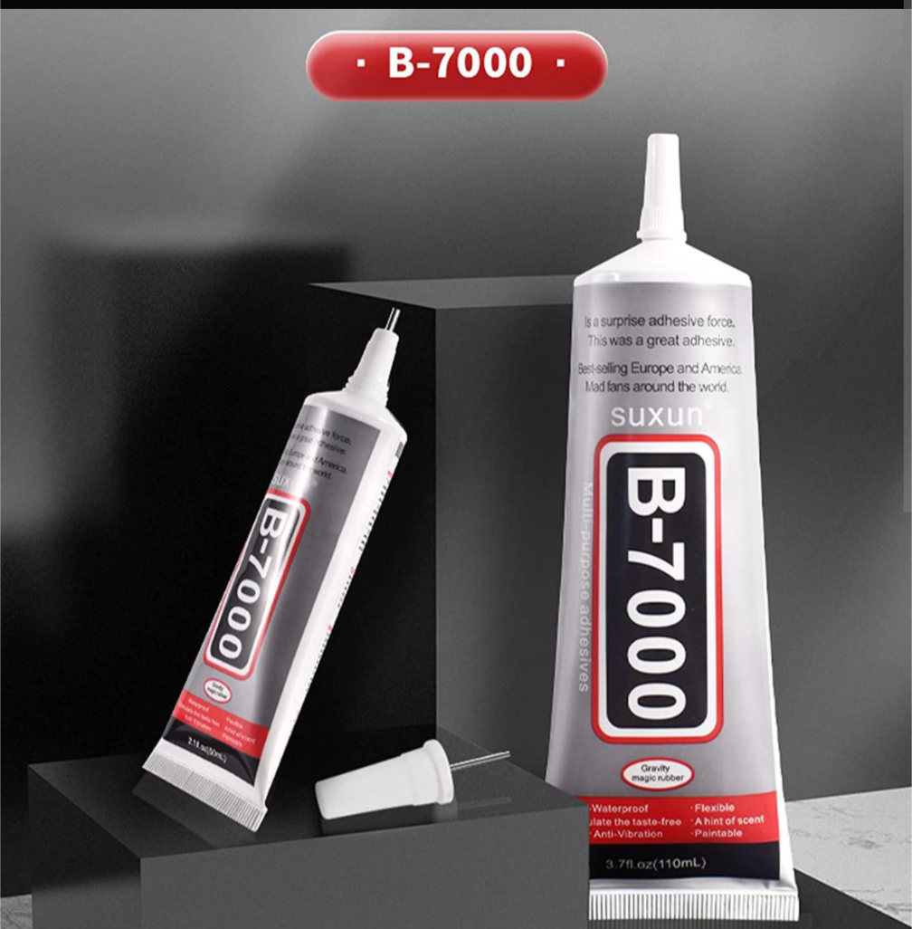 B7000 Glue 50ml – Multipurpose Industrial Adhesive for Jewelry Making, Rhinestones, Crafts, Mobile Repair & DIY Projects