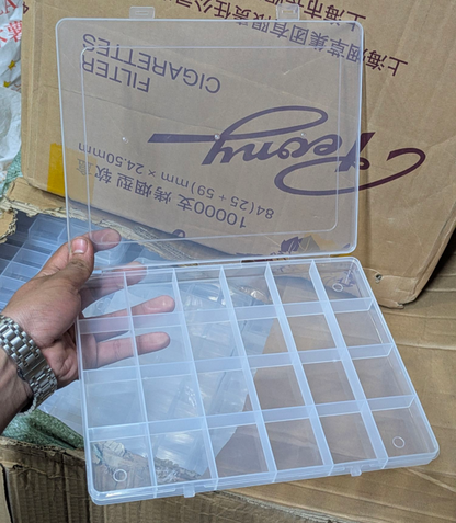 24 Grids Jumbo Size Jewelry Organizer Box – Premium Quality